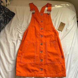 Orange Dickies Overalls